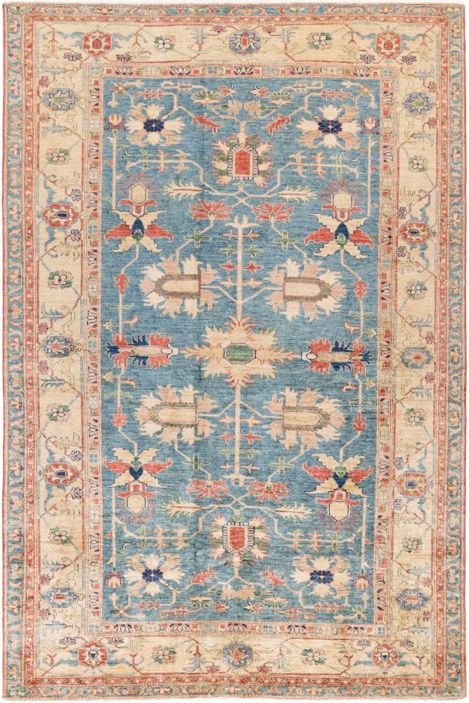 Afghan rug Super Kazak 308x205 308x205, Persian Rug Knotted by hand