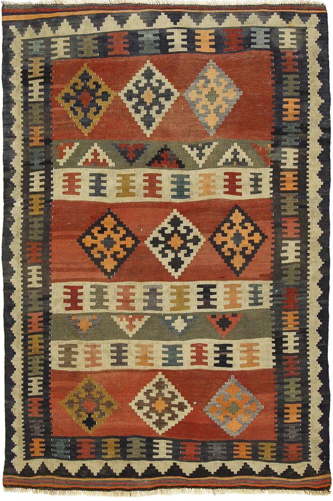 Tapete persa Kilim Fars 149x99 149x99, Tapete persa Tecido à mão