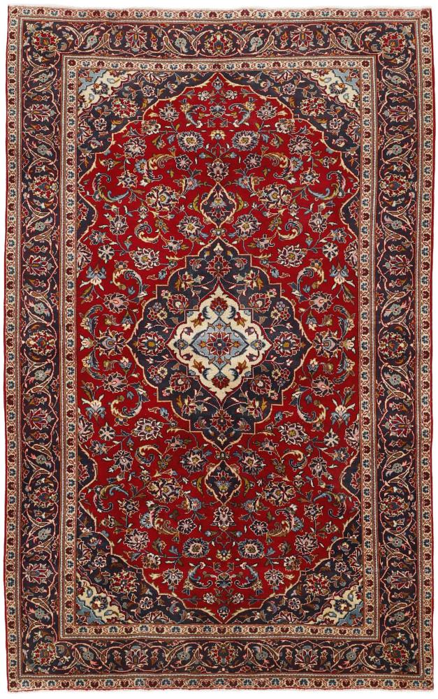 Tapis persan Keshan 244x147 244x147, Tapis persan Noué à la main