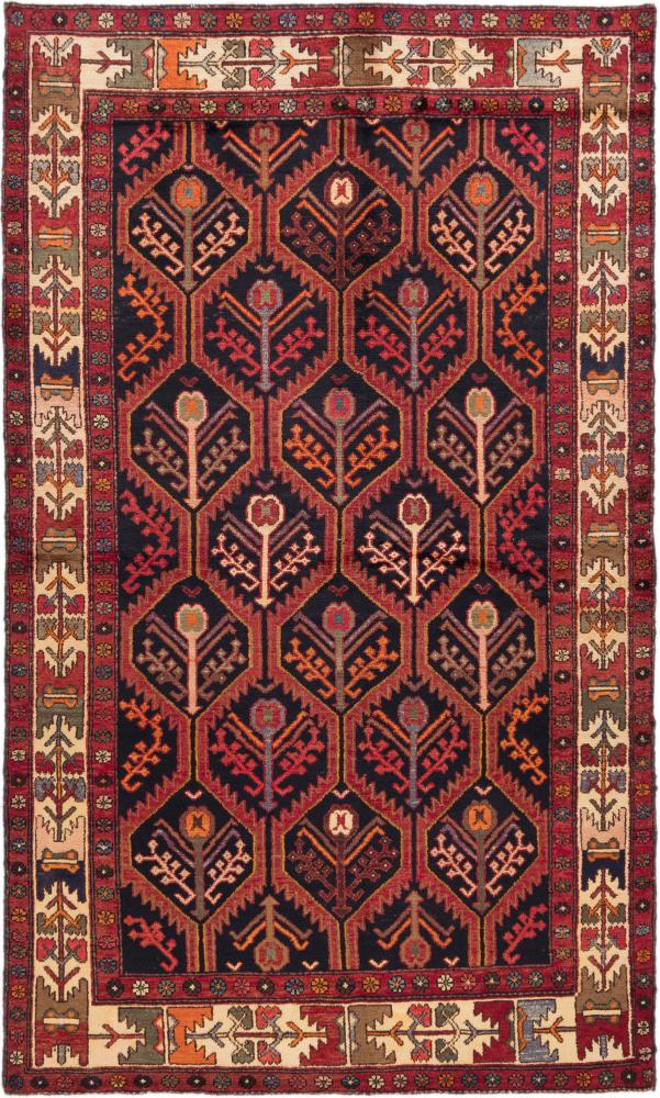 Persian Rug Bakhtiari 245x147 245x147, Persian Rug Knotted by hand