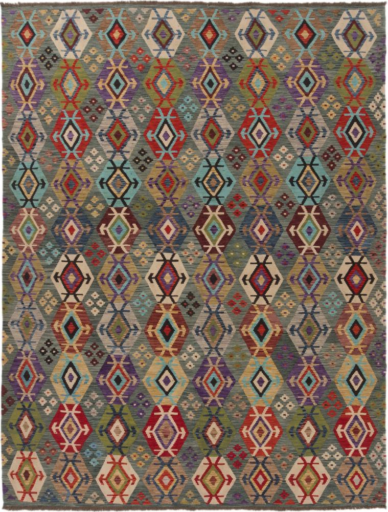 Tapete afegão Kilim Afegão 340x262 340x262, Tapete persa Tecido à mão