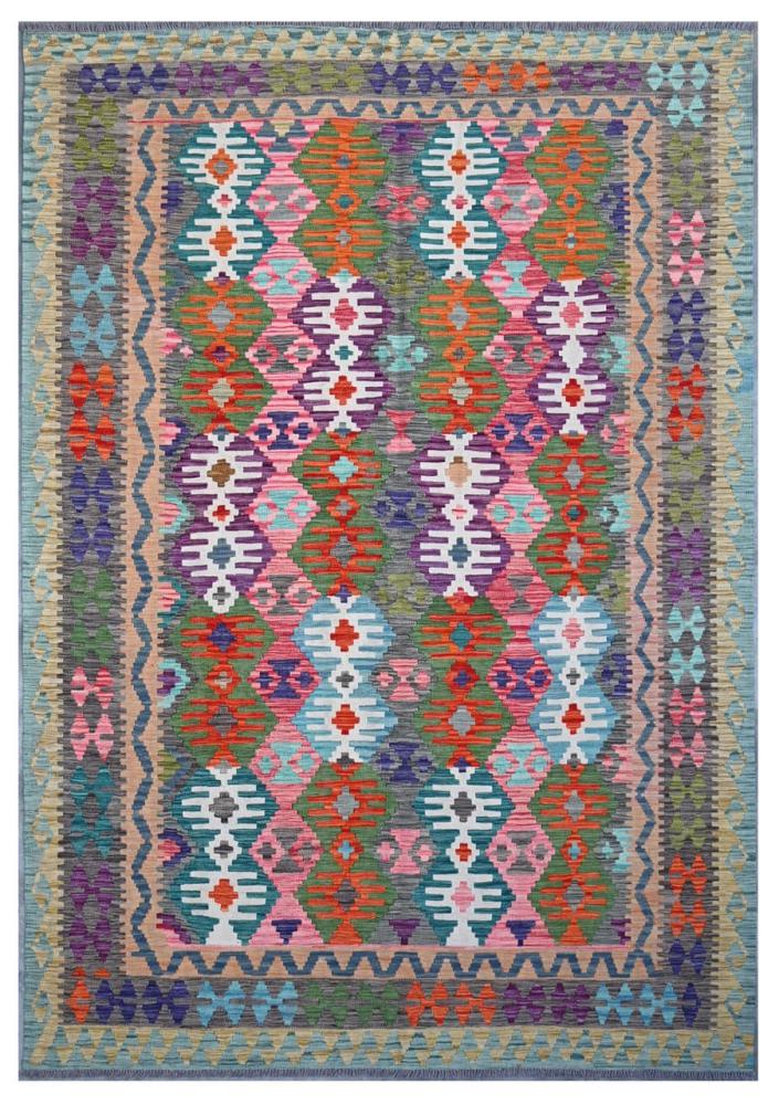 Afghan rug Kilim Afghan 9'10"x6'9" 9'10"x6'9", Persian Rug Woven by hand