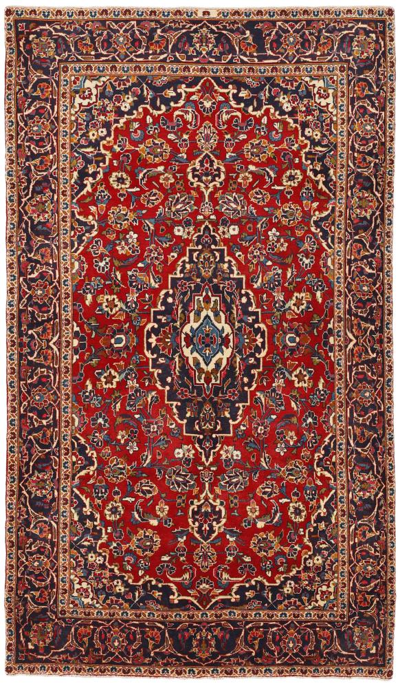 Tapete persa Keshan 256x145 256x145, Tapete persa Feito à mão