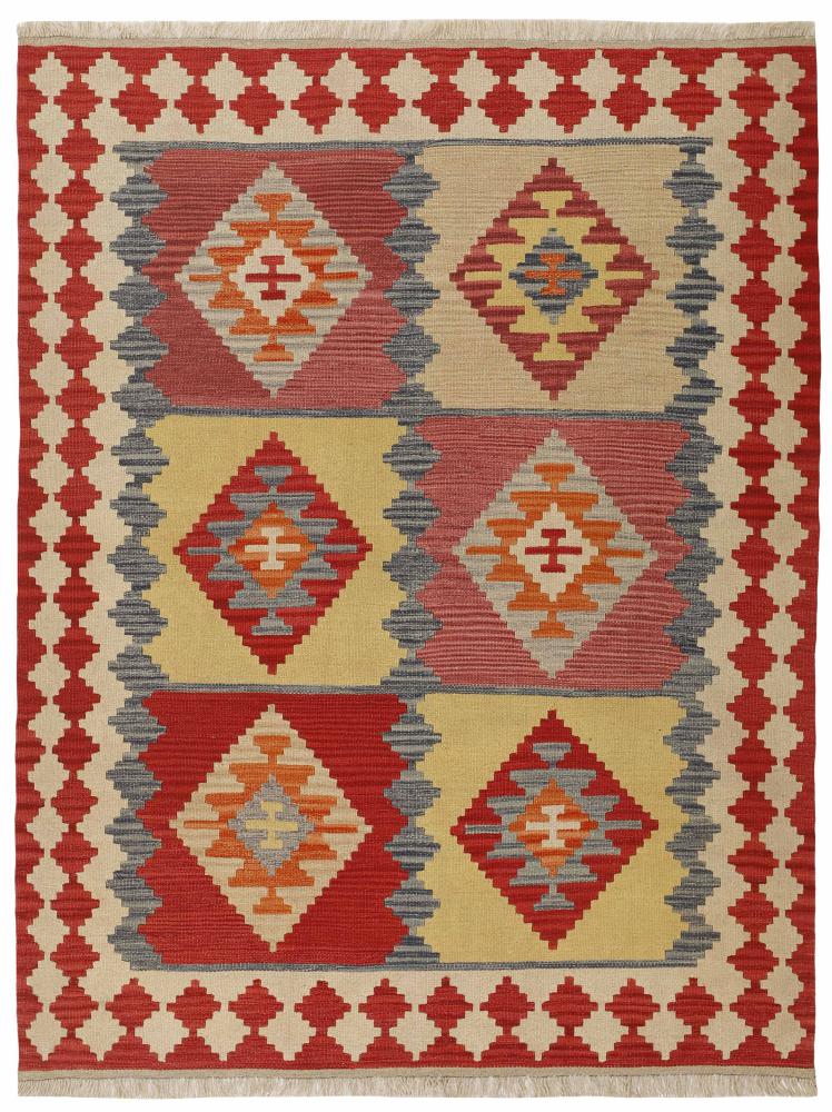 Persian Rug Kilim Fars 199x155 199x155, Persian Rug Woven by hand