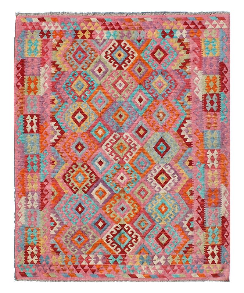 Afghan rug Kilim Afghan Kaudani 285x200 285x200, Persian Rug Woven by hand