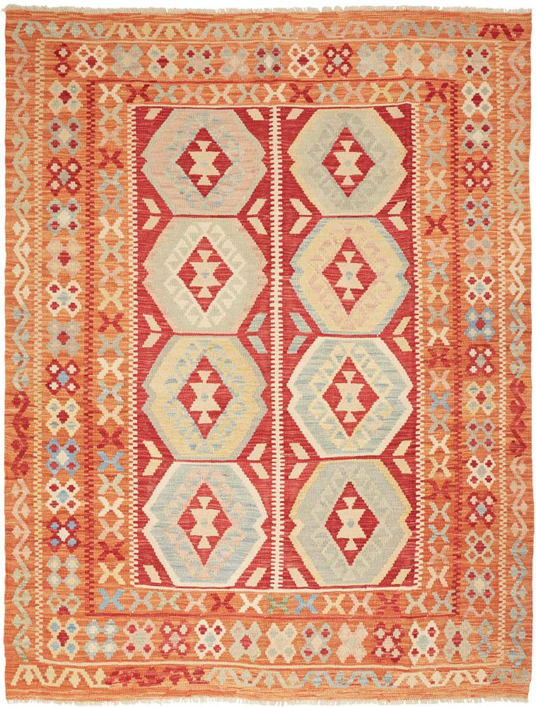 Alfombra afgana Kilim Afghan 235x179 235x179, Alfombra persa Tejido a mano