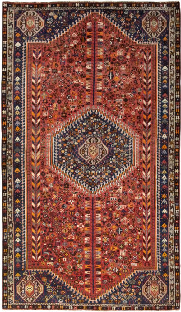 Tapis persan Shiraz 277x160 277x160, Tapis persan Noué à la main