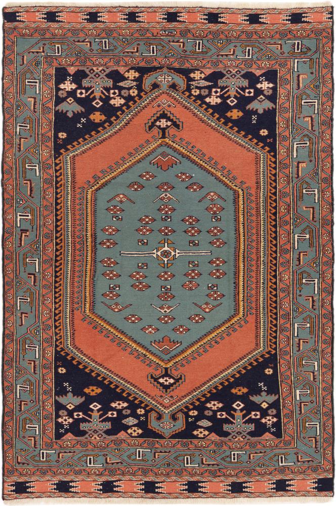 Persian Rug Kilim Fars Soumak 167x110 167x110, Persian Rug Knotted by hand