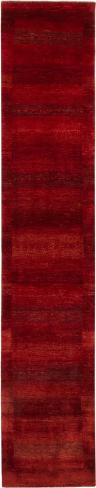 Tappeto persiano Persia Gabbeh Loribaft Atash 465x91 465x91, Tappeto persiano Annodato a mano