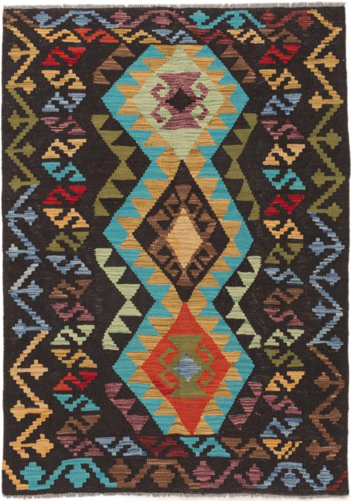 Tapete afegão Kilim Afegão 147x104 147x104, Tapete persa Tecido à mão