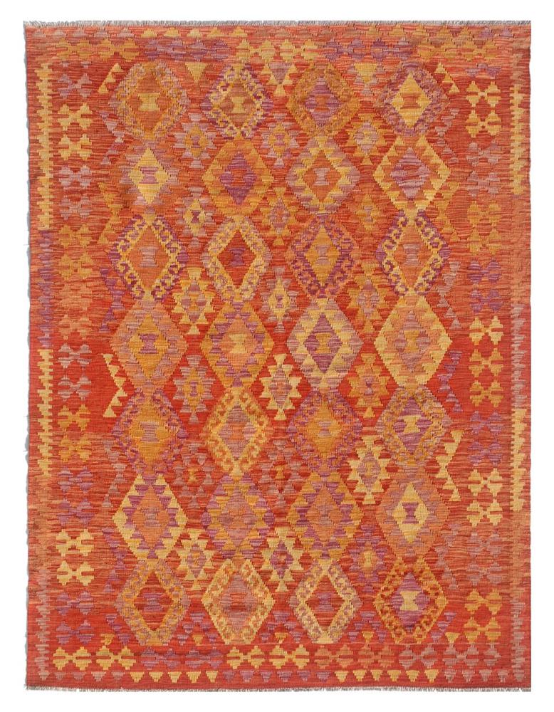 Afghan rug Kilim Afghan 8'2"x5'8" 8'2"x5'8", Persian Rug Woven by hand