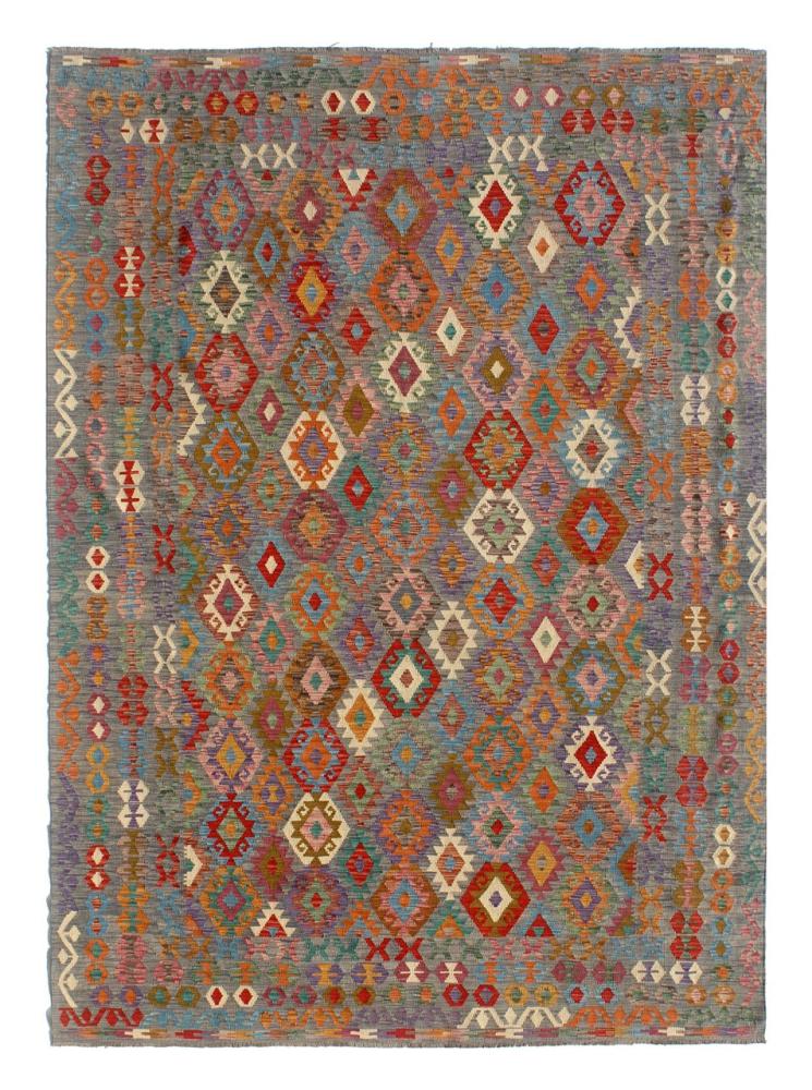 Dywan afgański Kilim Afghan 356x257 356x257, Dywan perski Ręcznie tkane