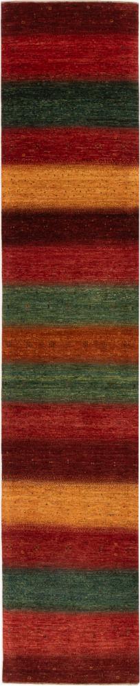 Alfombra persa Persia Gabbeh Loribaft Atash 464x94 464x94, Alfombra persa Anudado a mano