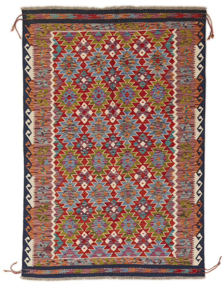Afghansk tæppe Kelim Afghan 185x124 185x124, Persisk tæppe Håndvævet