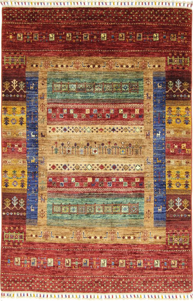 Tapete afegão Arijana Design 186x122 186x122, Tapete persa Atado à mão