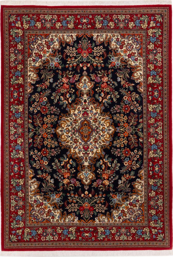 Persian Rug Qum 195x133 195x133, Persian Rug Knotted by hand