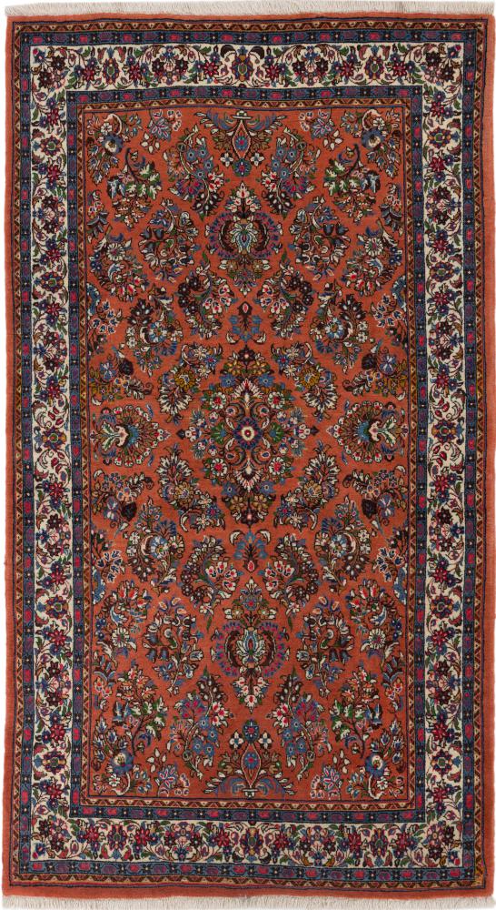 Perzisch tapijt Sarough 220x130 220x130, Perzisch tapijt Handgeknoopte