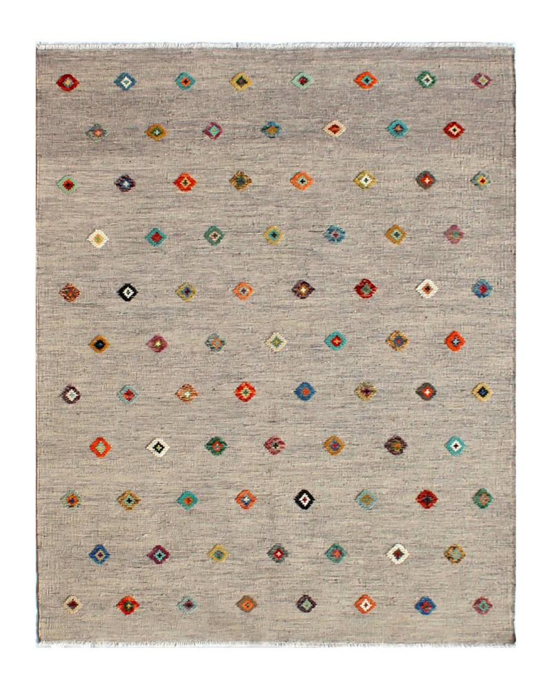 Alfombra afgana Kilim Afghan Nimbaft Edition 206x160 206x160, Alfombra persa Tejido a mano
