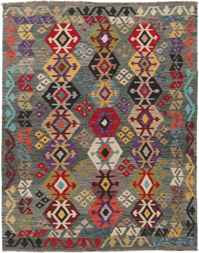 Tapete afegão Kilim Afegão 201x158 201x158, Tapete persa Tecido à mão