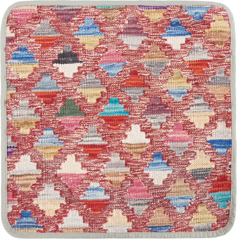 Tappeto Afgano Kilim Afghan Copricuscino 45x45 45x45, Tappeto persiano Annodato a mano