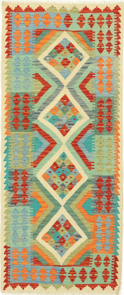 Afgán szőnyeg Kilim Afgán 203x87 203x87, Perzsa szőnyeg szőttesek