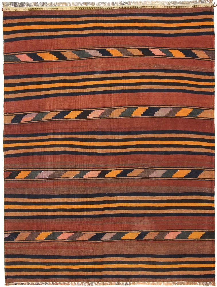 Persisk tæppe Kelim Fars 211x151 211x151, Persisk tæppe Håndvævet