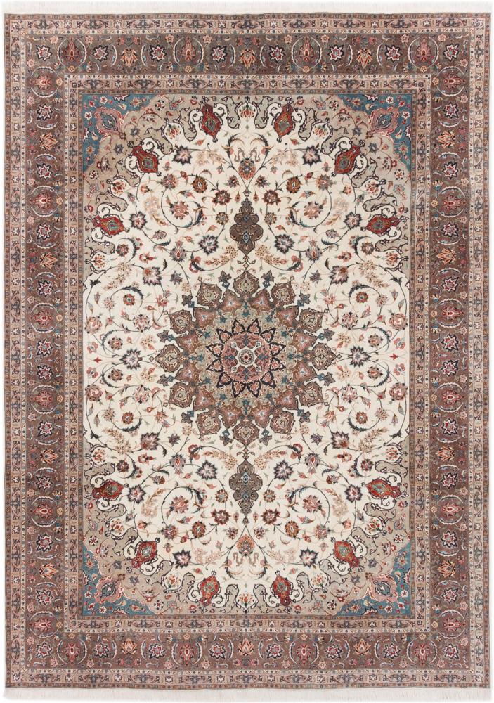 Tapete persa Tabriz 50Raj 346x251 346x251, Tapete persa Atado à mão