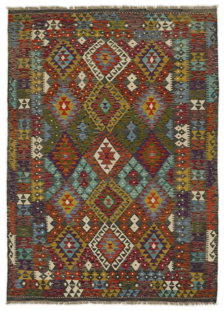 Afghaans tapijt Kilim Afghan 257x186 257x186, Perzisch tapijt Handgeweven