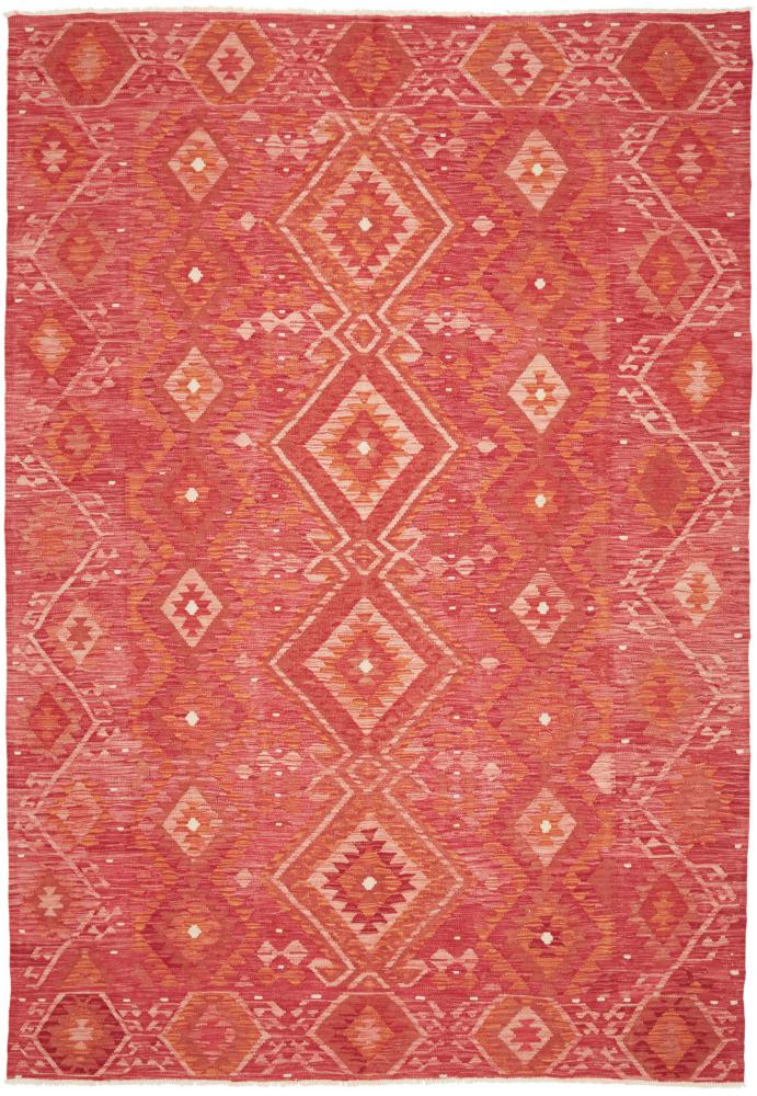 Afghanischer Teppich Kelim Afghan Heritage 9'6"x6'7" 9'6"x6'7", Perserteppich Handgewebt