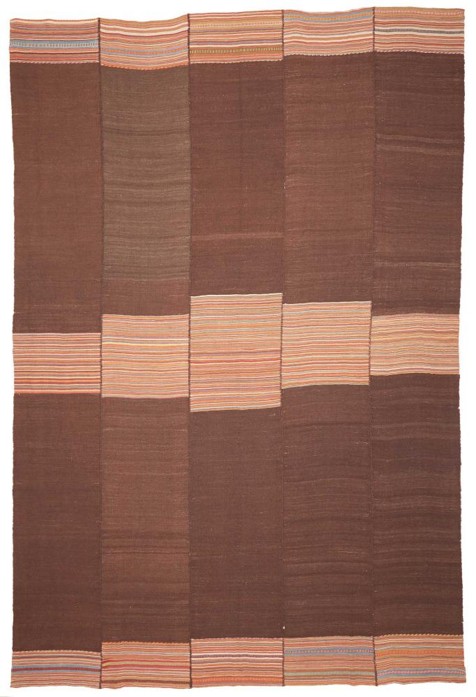 Persisk teppe Kelim Fars Antikke 209x389 209x389, Persisk teppe Handwoven 