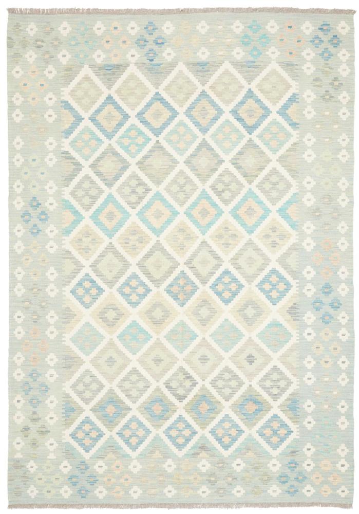 Tapis afghan Kilim Afghan 243x172 243x172, Tapis persan Tissé à la main