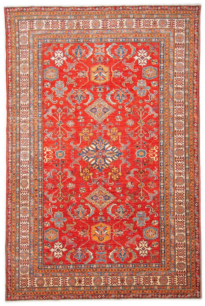 Pakisztáni szőnyeg Super Kazak 314x206 314x206, Perzsa szőnyeg Kézzel csomózott