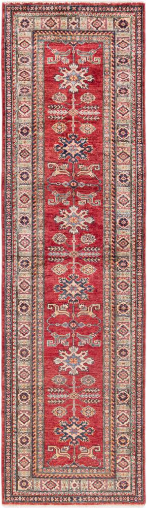 Αφγανικό χαλί Super Kazak 277x78 277x78, Περσικό χαλί Οι κόμποι έγιναν με το χέρι