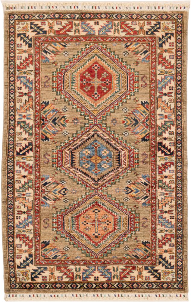 Afghaans tapijt Super Kazak 158x104 158x104, Perzisch tapijt Handgeknoopte