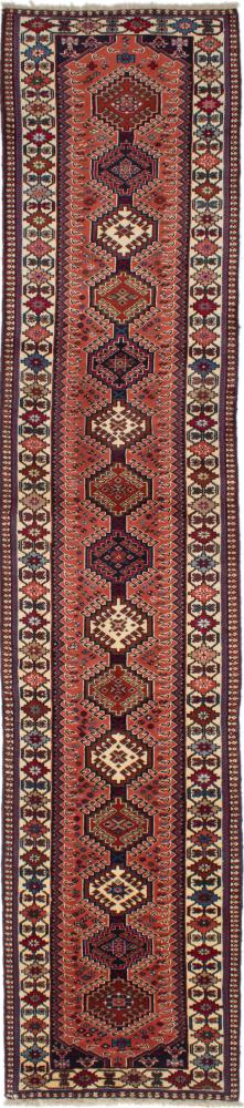 Persian Rug Yalameh 379x76 379x76, Persian Rug Knotted by hand