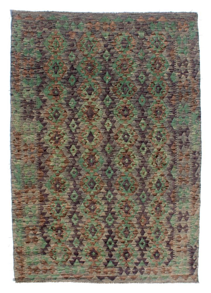Afghan rug Kilim Afghan 7'11"x5'10" 7'11"x5'10", Persian Rug Woven by hand