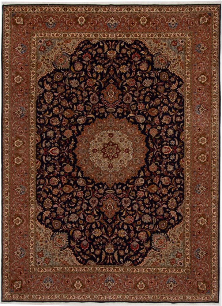 Persisk teppe Tabriz 50Raj 346x251 346x251, Persisk teppe Knyttet for hånd