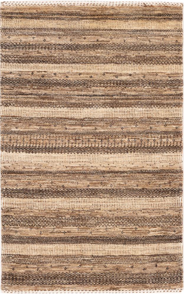 Tapete persa Persa Gabbeh Loribaft Tabiibaft 91x55 91x55, Tapete persa Atado à mão