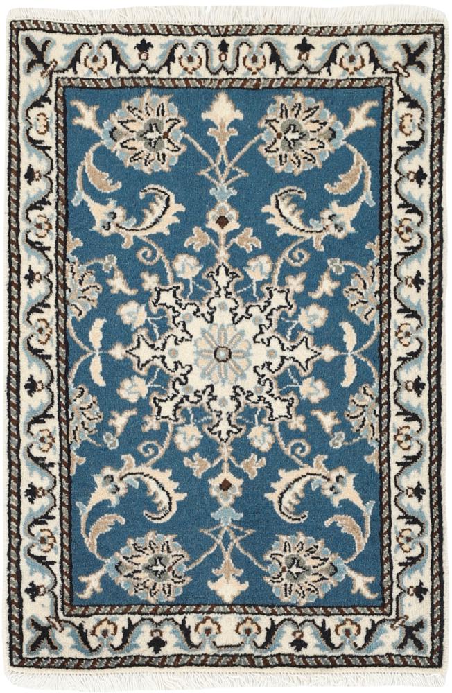 Tapis persan Naïn 87x60 87x60, Tapis persan Noué à la main