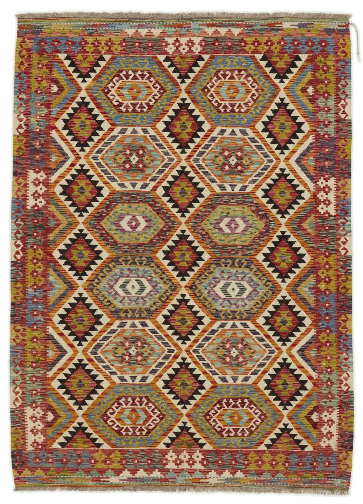 Afghan rug Kilim Afghan 238x170 238x170, Persian Rug Woven by hand