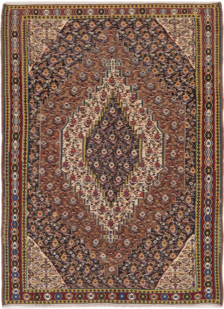 Tapete persa Kilim Senneh 277x203 277x203, Tapete persa Atado à mão