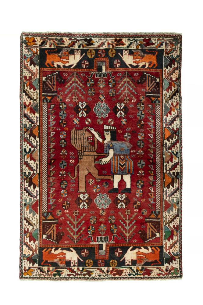 Persian Rug Shiraz 173x117 173x117, Persian Rug Knotted by hand