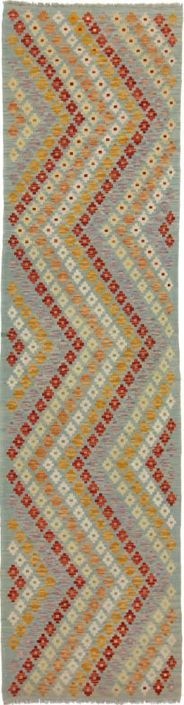 Tapete afegão Kilim Afegão Heritage 307x81 307x81, Tapete persa Tecido à mão