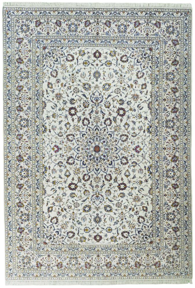 Tapis persan Kashan 348x236 348x236, Tapis persan Noué à la main