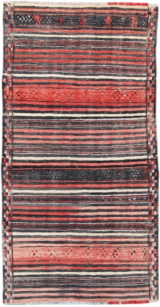 Covor persan Chilim Fars Antic 256x129 256x129, Covor persan Lucrate de mână