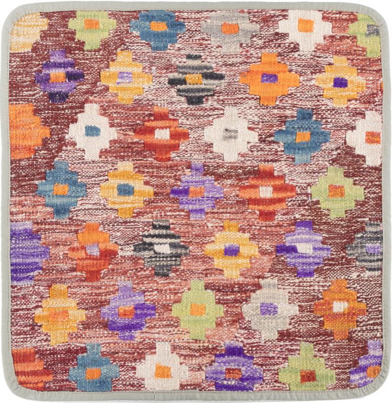 Tappeto Afgano Kilim Afghan Copricuscino 45x45 45x45, Tappeto persiano Annodato a mano