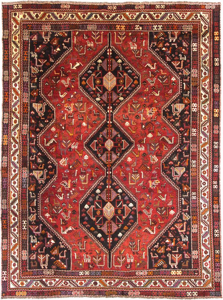 Persian Rug Shiraz 312x234 312x234, Persian Rug Knotted by hand