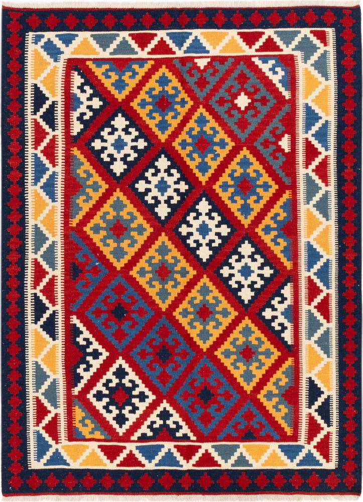 Persian rug Kilim Fars Ghashghai 209x155 209x155, Persian rug Handwoven