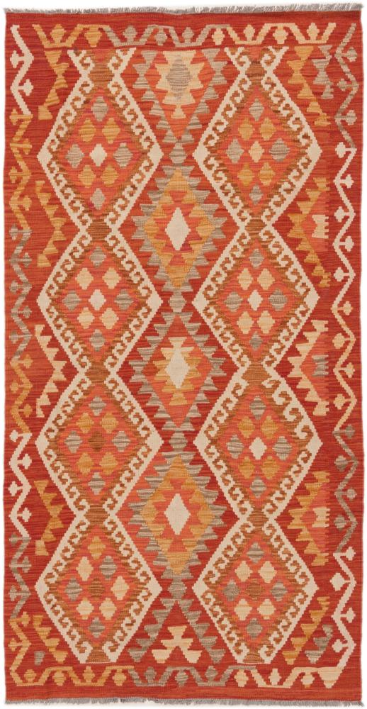 Tapete afegão Kilim Afegão Heritage 198x103 198x103, Tapete persa Tecido à mão