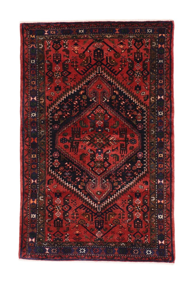 Perserteppich Khamseh 206x133 206x133, Perserteppich Handgeknüpft